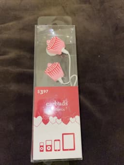 RHEA- Cupcake Wired Earbuds 3.5Mm Headphone Jack - Thumbnail 1