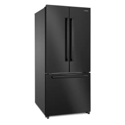 Cosmo 30 in. Vista Coll 17.5 cu. ft. Counter Depth 3-Door French Door Refrigerator, Handles, Matte Black - Thumbnail 12