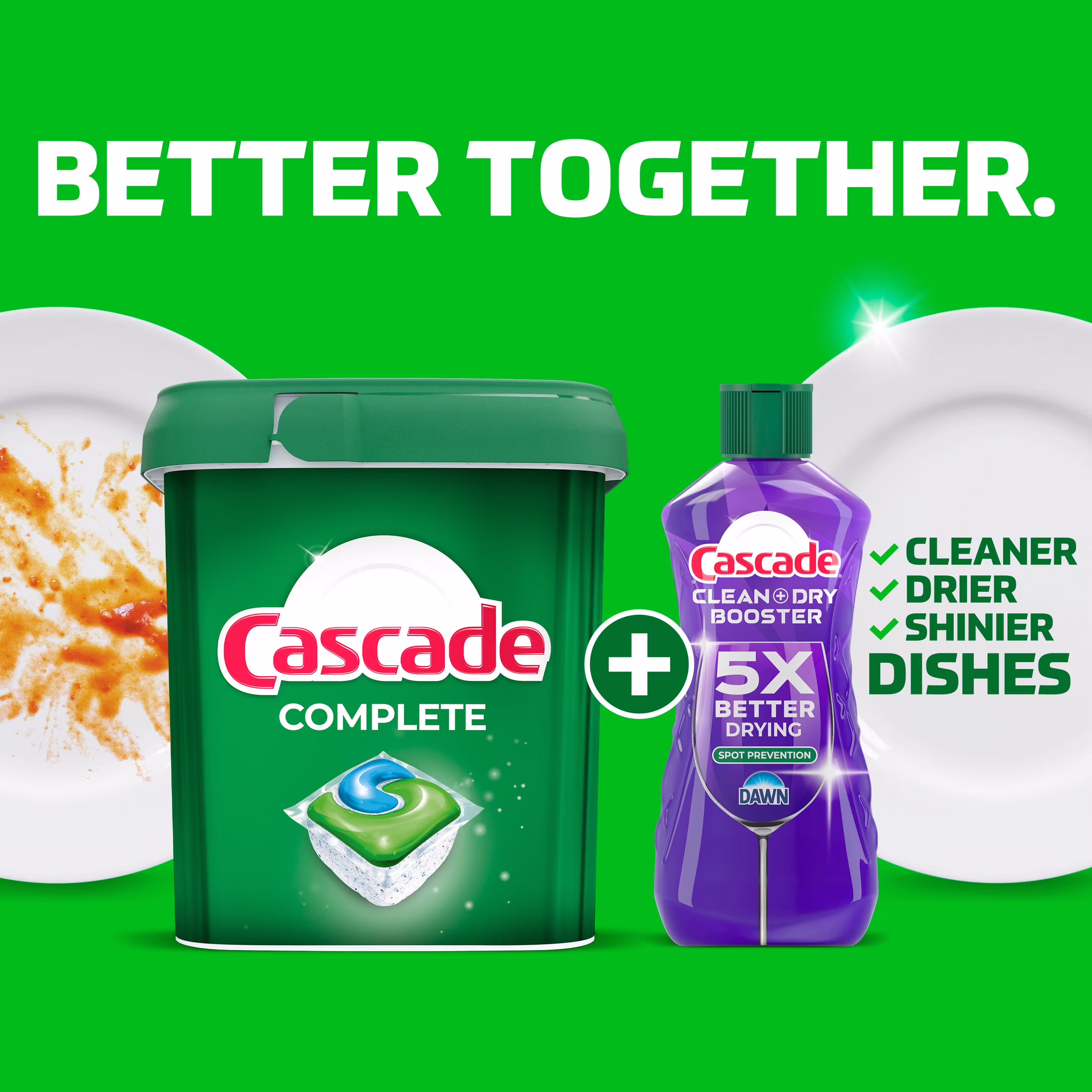 Cascade Complete Action Pacs, Dishwasher Detergent, Lemon, 16 Count - Thumbnail 4