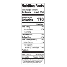 Great Value Jumbo Buttermilk Biscuits, 16 oz, 8 Count - Thumbnail 4