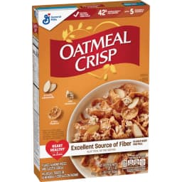 Oatmeal Crisp Heart Healthy Cereal, High Fiber Cereal Made with Whole Grain, 19.7 oz - Thumbnail 9
