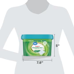 Great Value Original Dishwasher Pacs, Fresh Scent, 115 Count - Thumbnail 9