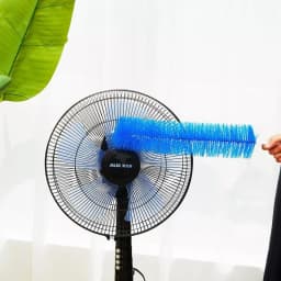 2X Duster Bendable Fan Duster Plastic Dust Cleaner Microfiber Head Ceiling Brush - Thumbnail 2