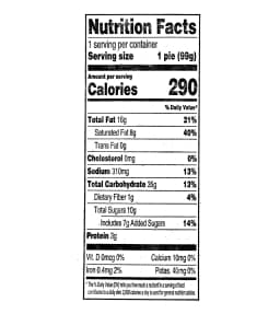 Freshness Guaranteed Apple Pie, 4-inch, 3.5 oz, Baked, Paperboard Carton, 1 Count - Thumbnail 4