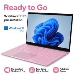 MiniHyper 15.6" Pink Laptop, Intel N5100, 8GB RAM, 512GB SSD, FHD IPS Display, Windows 11 Pro, Backlit Keyboard - Thumbnail 10