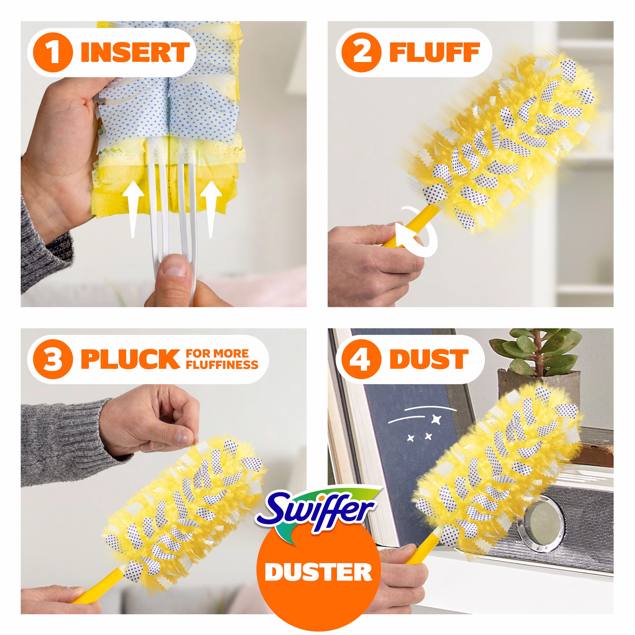 Swiffer Dusters Heavy Duty Duster Refills, Unscented, 11 Count - Thumbnail 7