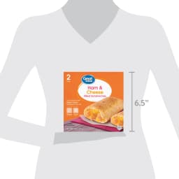 Great Value Ham & Cheese Filled Sandwiches, 9 oz, 2 Count (Frozen) - Thumbnail 7