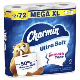 Charmin Ultra Soft Toilet Paper 12 Mega XL Rolls, 336 Sheets Per Roll - Thumbnail 18