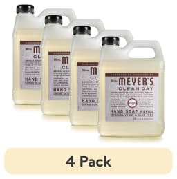 (4 pack) Mrs. Meyer's Clean Day Hand Soap Refill, Lavender Scent, 33 Fl Oz - Thumbnail 1