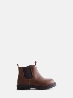 Wonder Nation Toddler Boys Tucker Chelsea Boots - Thumbnail 1