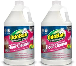 OdoBan Pet Solutions No Rinse Neutral pH Floor Cleaner Concentrate, Splash O' Citrus Scent, 2 Gallons - Thumbnail 1