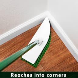 Libman No Knees Floor Scrub Green Steel Handle - Thumbnail 4