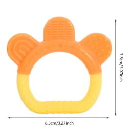 Xubinwww Silicone Teeth Gentle And Comfortable Chewing Gum Chewers Cute Cartoon Shapes Soothing Tooth Eruption Easy To Hold Debates in Geography - Thumbnail 2