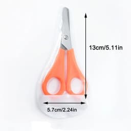 Zmeidao Scissors Bulk, Safety Blunt Tip Scissors, Non-Toxic Craft Scissors for Cutting Paper Craft Art Supplies, Color Random - Thumbnail 9