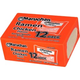 Maruchan Ramen Noodle Soup, Chicken Flavor Instant Noodles, 3 oz, pack - Thumbnail 3