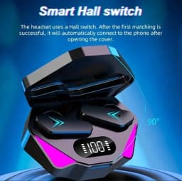 RHEA- Futuristic Style Gaming Earbuds - Thumbnail 2