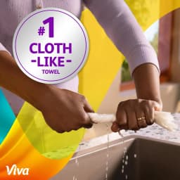 Viva Signature Cloth Paper Towels, 12 Double Rolls, 86 Sheets per Roll - Thumbnail 5