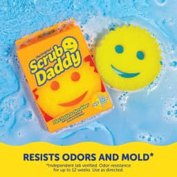 Scrub Daddy Original Sponge Scratch-Free Dish Scrubber, Kitchen & Bath Cleaning Supplies. Scrubbies & Esponjas De Fregar - Thumbnail 20