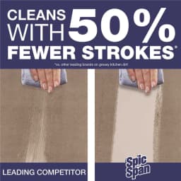 Spic and Span 3-in-1 All-Purpose Glass Cleaner Spray - 128 fl oz (4 quart) - Fresh Scent - 1 Each - Light Blue - Thumbnail 3