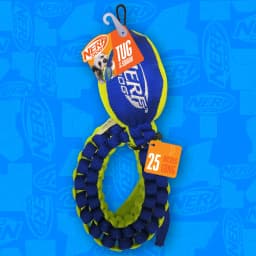 Nerf Dog Vortex Chain Tug Dog Toy with Durable Braided Nylon, 25 inch - Thumbnail 6