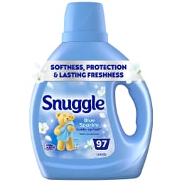 Snuggle Liquid Fabric Softener, Cuddle-Up Fresh Blue Sparkle, 66 oz, 97 Loads - Thumbnail 1