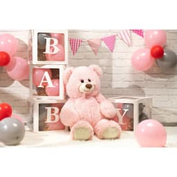 HollyHOME Giant Teddy Bear Big Plush Stuffed Animal Soft Cuddly Toy Gift for Girlfriend Kids Valentine's Day 36 Inch Pink - Thumbnail 7