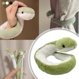 Soft Snake Doll Toy Baby Doll, Suitable for Girls Birthday Gift, Christmas Plush Toy Gift for Christmas Gifts - Thumbnail 1