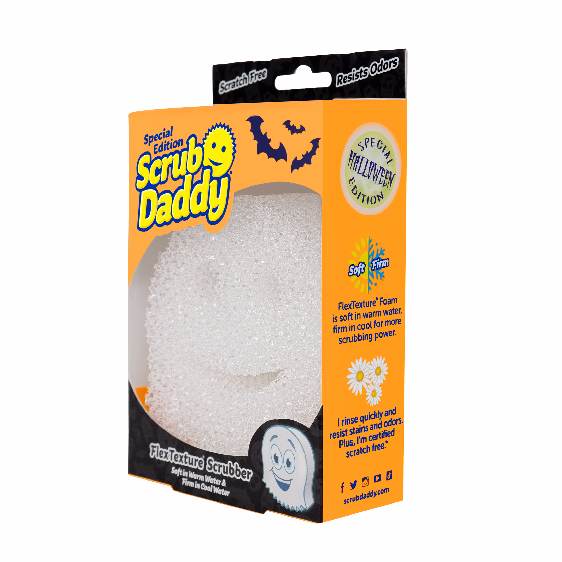Scrub Daddy Halloween Ghost Non-Scratch Cleaning Sponge - Thumbnail 4