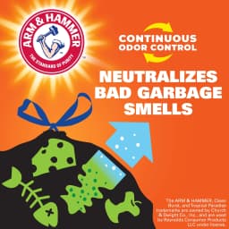 Hefty Ultra Strong 30 gallon Trash Bags, Black Large Trash Bags, White Pine Breeze Scent, 20 Bags - Thumbnail 5