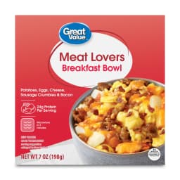 Great Value Meat Lovers Breakfast Bowl, 7 oz (Frozen) - Thumbnail 1