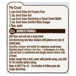 Great Value All-Purpose Enriched Bleached Wheat Flour, 5 lb Bag - Thumbnail 5