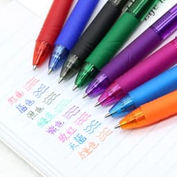 Darzheoy Retractable Erasable Gel Pens, Fine Point 0.7mm Ballpoint Pens, Erasable Gel Ink Pens for Drawing Writing Planner Journaling Office Supplies - Thumbnail 6