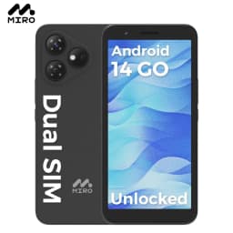 MIRO A1 Cellphone 6'' HD IPS Incell Display Android 14 Smartphone 2+32GB TF, 3000mAh Battery Andriod Phone - Thumbnail 1