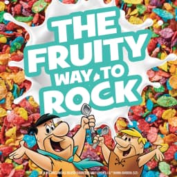 Post Fruity PEBBLES Breakfast Cereal, Gluten-Free, Sweetened Puffed Rice, 11 oz - Thumbnail 8