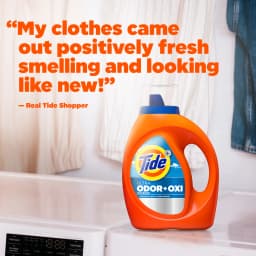 Tide Ultra Odor Defense Plus Oxi Liquid Laundry Detergent, 117 fl oz, 83 Loads - Thumbnail 8