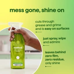 method All-Purpose Cleaner Spray, Lime + Sea Salt - Cuts Grease & Grime on Counters, Glass, Sealed Wood & Floors, for Kitchen & Bathroom, 28 fl oz - Thumbnail 7
