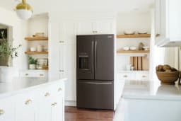 FRIGIDAIRE GRFS2853AD FRENCH DOOR FREESTANDING REFRIGERATOR Black Stainless Steel - Thumbnail 2