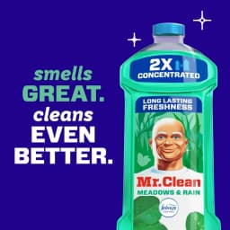 Mr. Clean 2X Concentrated Multi Surface Cleaner with Febreze Meadows & Rain Scent, 23 fl oz - Thumbnail 6