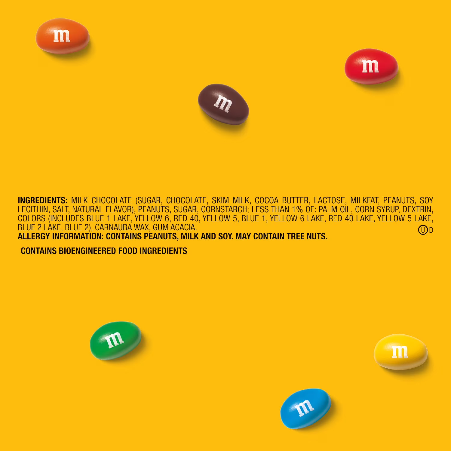 M&M'S Peanut Chocolate Movie Night Candy, Party Size Bag, 38 oz - Thumbnail 9