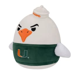 Squishmallows Original University of Miami 12-inch Sebastian the Ibis Plush - Child's Ultra Soft Plush Toy - Thumbnail 4