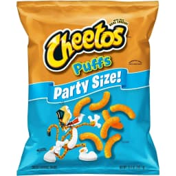 Cheetos Cheese Puff Chips, 13.5oz Party Bag-Pack - Thumbnail 1