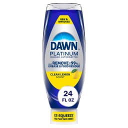Dawn Platinum EZ Squueze Dish Soap Bleach Alternative Clean Lemon - Thumbnail 1