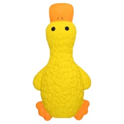 Vibrant Life Yellow Duck Latex Dog Toy with Squeaker, Chew Level 2 - Thumbnail 1