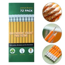 72PCS/Set Unsharpened Natural Wood Pencils, Blank Wooden Drawing Pencils for Office Drafting, DIY Crafts & General Sketching - Thumbnail 7