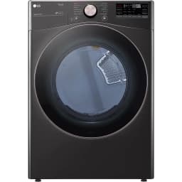 LG DLGX4001B 7.4 Cu. Ft. Black Steel Ultra Large Capacity Smart Front Load Gas Dryer - Thumbnail 1