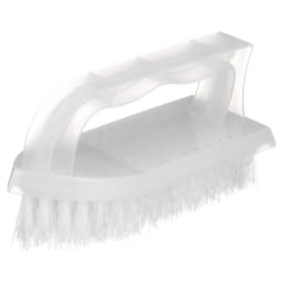 Great Value Iron Handle Multi-Purpose Cleaning Scrub Brush, White, 1 Count - Thumbnail 3
