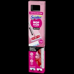 Swiffer Pink Limited Edition Mop & Go Deluxe, 2-in-1 Floor Mopping and Sweeping Kit, 1 Device, 6 Mop Refills, 2 Sweep Refills - Thumbnail 5