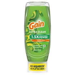 Gain EZ-Squeeze Dishwashing Liquid Dish Soap, Original Scent, 14.70 fl oz - Thumbnail 6
