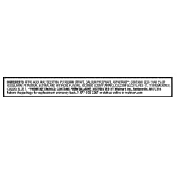 Great Value Sugar-Free Raspberry Lemonade Powdered Drink Mix, 0.07 oz, 10 Count - Thumbnail 4