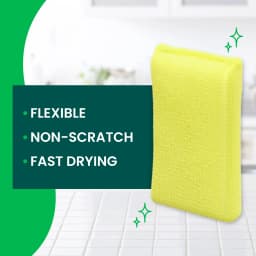 Scotch-Brite Dobie Original Scrubbing Pads, Flexible and Fast Drying, 3 Pack - Thumbnail 3